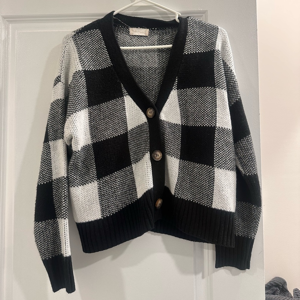 Plaid Sweater